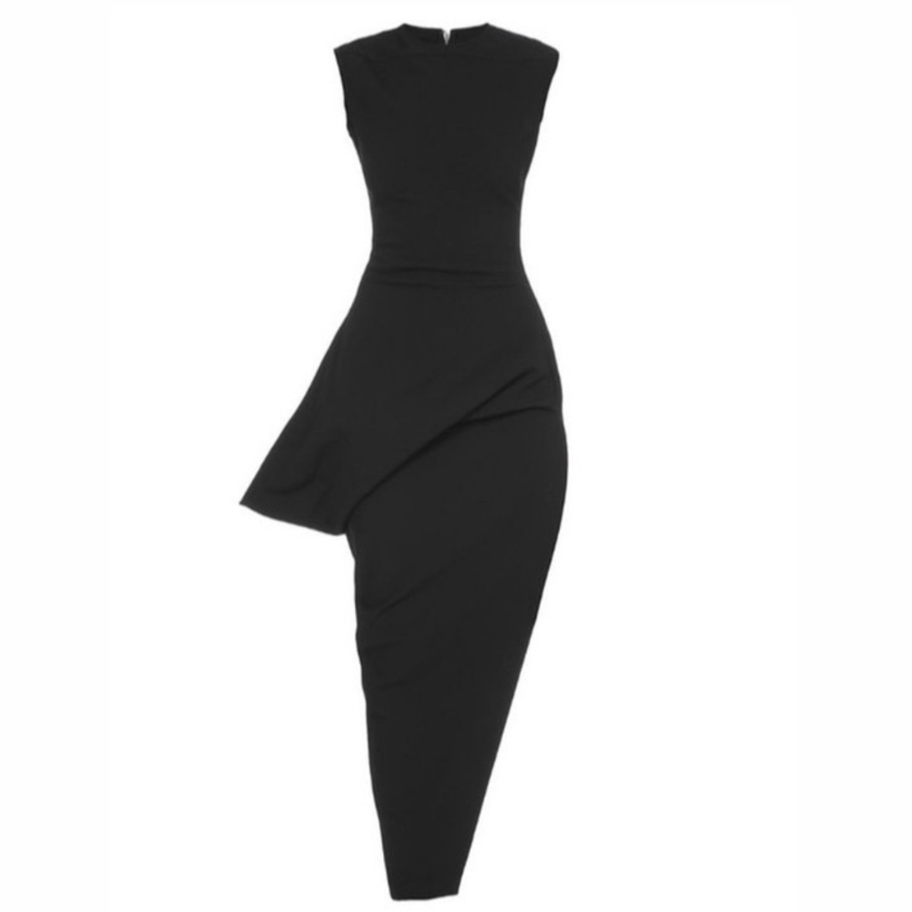 SOLDDDD Rick Owens Asymmetrical Walrus dress - Picture 1 of 10